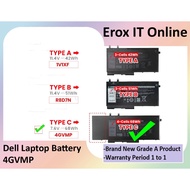Dell Precision 4GVMP 3540 3540U M3540 Latitude 5400 5500 Inspiron 7591 7791 2-IN-1 Laptop Battery