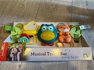 美國 Infantino 森林家族掛飾玩具組 音樂安撫玩具 嬰兒車/床 掛飾玩具 經典狐狸 成長學習玩具 推車掛飾  音樂觸控玩具