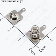 XO [30 Pieces]- AA Battery Pin Contact Spring Solder PCB V6 10x9mm TechZone Viet
