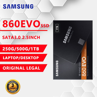 ซัมซุง SSD EVO SATA3ฮาร์ดไดรฟ์ดิสก์แบบแข็งภายใน250GB 500GB 1TB 2.5แล็ปท็อป