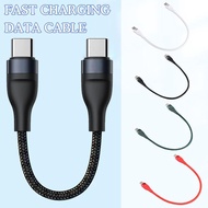 Short Type C Cable USB C Male To Male Fast Charging Cable 66W Fast 25CM Type C To C Fast Charging Da