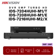 HIKVISION CCTV DVR Turbo HD 5MP-8MP Channel iDS-7204HUHI-M1/T| iDS-7208HUHI-M1/E| iDS-7216HUHI-M2/X