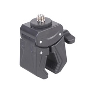 Kellnny MultiPurpose Camera Mount Clamp with 3 8inch External Screw Adjustable Jaw 15mm to 45mm for 