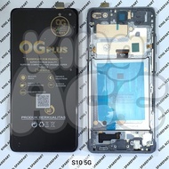 OG SUPER LCD TOUCHSCREEN PLUS FRAME SAMSUNG GALAXY S10 5G G977N / N977U