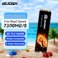 GUDGA SSD M2 Nvme 512GB 1TB 2TB 4TB 7200MB/S PCIe4.0x4 ไดรฟ์โซลิดสเตตภายในสำหรับเดสก์ท็อปพีซีโน้ตบุ๊