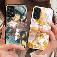 honkai star rail aglaea 04 Glass Phone Case For Samsung Galaxy A16 A15 A25 A35 A55 A53 A54 A34 A14 A