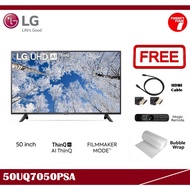 [ Delivered by Seller ] LG 50" inch UQ70 Series 4K Smart UHD TV with AI ThinQ® (2023) 50UQ7050PSA 50UQ7050 50UQ