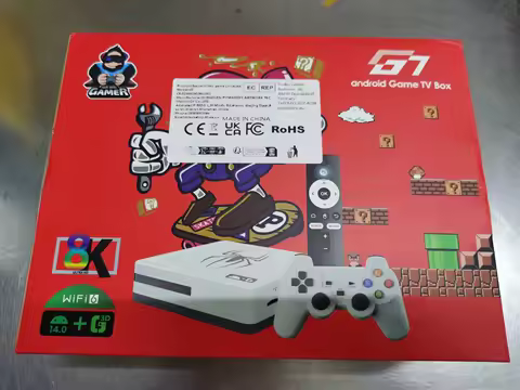 G7 8K 3D video game Consoles 64GB 2.4G Wireless controller android 14 Retro classic game console 250