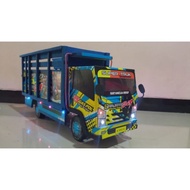 MAINAN MOBIL TRUK MINIATUR TRUK OLENG KAYU JUMBO