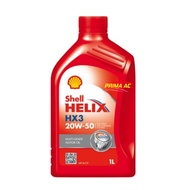 Oli Mobil Shell Helix HX3 20 50 1L HX 3 botol merah bensin