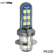 iriisy Motorcycle 12V 12 SMD HeadLight Bulbs H4 BA20D PX15D LED Hi Lo H6 BA20D Head Light Lamp