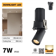 LOCAL789 EILON 7W Downlight Warm Light Model La-3586/BK Black Shop