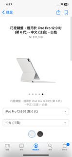 iPad Pro 12.9吋巧控鍵盤