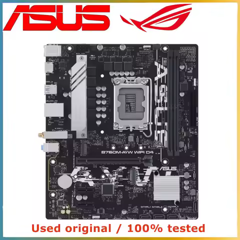 For ASUS B760M-AYW WIFI D4 LGA 1700 2×DDR4 Micro ATX Motherboard