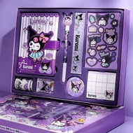 Set quà tặng sổ tay Melody Kuromi dễ thương cho bé bộ đồ dùng học tập làm phần thưởng cho bé