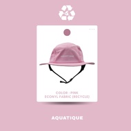 AQUATIQUE - BUCKET - ECONYL PINK - หมวกดำน้ำ หมวกเล่นน้ำ หมวกเซิร์ฟ เดินป่า แคมป์ปิ้ง กันแดด กันยูวี