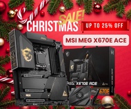 เมนบอร์ดเกมมิ่งรุ่น อึด ทน สุดพรีเมียม MSI MEG X670E ACE Motherboard - AMD Socket AM5 DDR5 E-ATX Hig