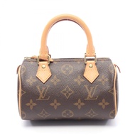 【二手】LOUIS VUITTON迷你 Speedy Monogram 手提包 M41534 PVC 塗層帆布皮革迷你 Speedy 女士二手 A