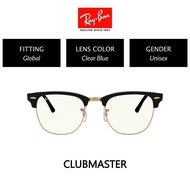 Ray-Ban Clubmaster Unisex Global Fitting Sunglasses RB3016 901/BF