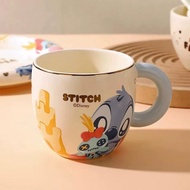 Disney Stitch Mug 310ML Ceramic Cute Large Capacity Breakfast 310ML