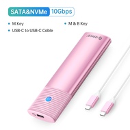 M.2 ORICO NVME/SATA SSD Enclosure USB3.2ความเร็วสูง SSD ถึง4TB ติดตั้งได้ง่ายเครื่องมือฟรีสนับสนุน22
