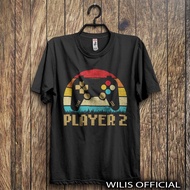 Gamer Black Tshirt | Game World Combed T-Shirt | Unisex T-shirts | Simple top | Cool Combed T-Shirt 