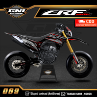 (PROMO) Decal Stiker Dekal sticker CRF 150 L - Variasi LIs Motor CRF Custom full body Cross Trail Su