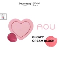 [Ready to Ship][AOU New Products]AOU Glowy Cream Blush 2.3g