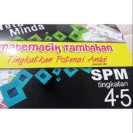 Buku Peta Minda Matematik Tambahan RM5 percuma pen