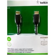 Belkin F3Y021BT5M Gold-Plated High-Speed HDMI Cable with Ethernet 4K Ultra HD