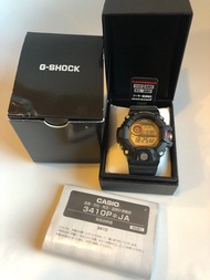 罕有日版 Casio G-shock Rangeman GW-9400J 日版黑貓 with box, tag and manual gshock Carbon Fiber 碳纖錶帶 面無花 底有少花
