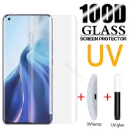 UV Tempered Glass Film For XIOMI Xiaomi Poco M8 X7 Mi 17 15 15s 14 13 12 12s 12X 11 10 10s Ultra Not