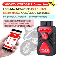 WOYO CTB008 Pro 2.0 For BMW Motorcycle OBD2 Diagnostic Scanner Error Code Eraser for BMW R1200 R1250