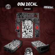 OBU Sticker Waterproof "Akatsuki"