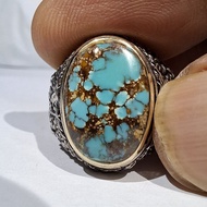 HIJAU PERSIAN TURQUOISE LIGHT GREEN GRADATION EST DIM 16x11x7 Ring 8