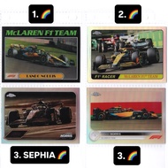 F1 Topps Chrome Card - Nando Norris (RAINBOWS) - Mclaren F1 Team