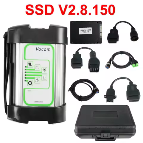 88830400 VOCOM II VOCOM2 FOR VOLVO VOCOM 2 PREMIUM TECH TOOL PTT 2.8.150 DEV2TOOL DIAGNOSTIC TOOL