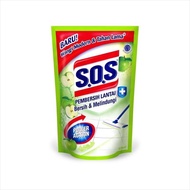 SOS Pembersih Lantai Apel Hijau Reffil 375 ml