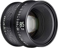 ROKINON XEEN Cf 85mm T1.5 Pro Cinema Lens with Carbon Fiber Construction &amp; Luminous Markings for Sony E Mount