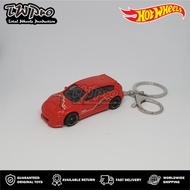 MERAH GANTUNGAN HOT WHEELS KEYCHAIN SUBARU WRX STI RED - RED - RED - SHRIMP HOOK - SHRIMP HOOK - KEY