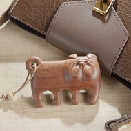 Original Puppy Comb Natural Ebony Massage Comb Decompression Relaxing Handy Tool Gift for Friends Gi