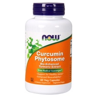 Viên Uống NOW FOODS Turmeric Curcumin Phytosome Veg Capsules Hỗ Trợ Dạ Dày Đại Tràng Duy Trì Sức Khỏ