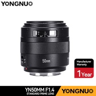 YONGNUO 50mm Canon EF Lens YN50mm F1.4 Standard Prime Lens F1.4 Autofocus EF Lens for Canon Canon EF
