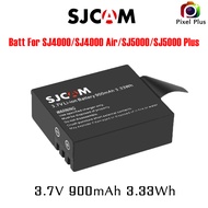 SJCAM Battery  SJ4000/SJ4000 Air/SJ5000/SJ5000 Plus  แบตแท้ 3.7V 900mAh 3.33Wh