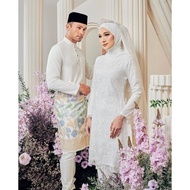 SARINA KURUNG HIJABISTAHUB/ BAJU NIKAH / KURUNG LACE / BAJU SULAM / KURUNG MODEN / EMBOIDERY KURUNG