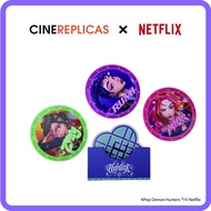 Cinereplicas x Netflix | KPop Demon Hunters Set of 4 Coasters – HUNTR/X