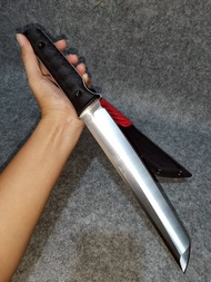 อุปกรณ์ตั้งแคมป์เดินป่า สไตล์ซามู วัสดุใบมีด: SKD-11ด้ามจับ ไนลอนไฟเบอร์กลาสซอง kydex ซองหมุนได้360อ