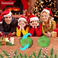 HOTWIND Santa Swap Gift Exchange Christmas Gift Game 12 Different Sides Home Decoration Craft Decora
