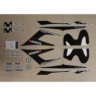 SNIPER 150 (MOVISTAR WHITE/BLACK) Decal/Sticker