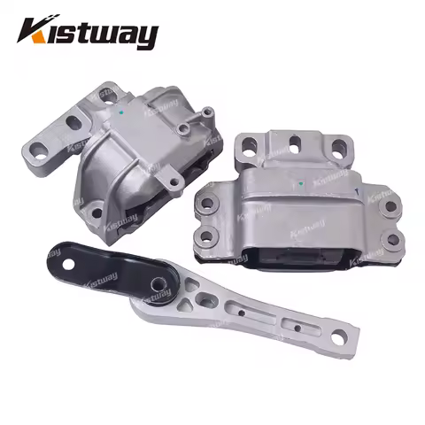 3PCS Good Quality Engine Transmission Mount Kit For VW CC Passat CC 1.8 2.0T 1K0199262BG 1K0199555AK